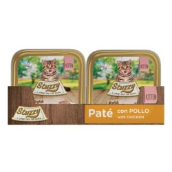 Pate, karma mokra, dla kociąt, kurczak 100 g, tacka