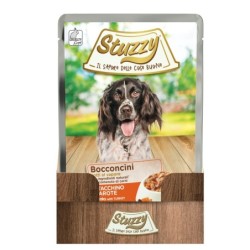 Bocconcini, karma mokra, dla psa, indyk z marchewką kawałki, 100 g, saszetka