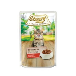 Bocconcini, karma mokra, dla kota, wołowina w sosie, 85 g, saszetka