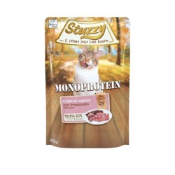 Monoprotein, karma mokra, dla kota, świeża szynka, 85 g, saszetka