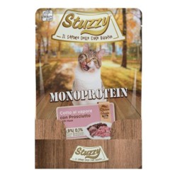 Monoprotein, karma mokra, dla kota, świeża szynka, 85 g, saszetka