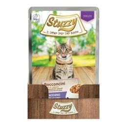 Bocconcini Sterilized, karma mokra, dla kota, indyk w sosie, 85 g, saszetka, po sterylizacji