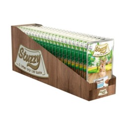 Sfilaccetti, karma mokra, dla kota, biała ryba, 85 g, saszetka