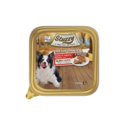 Monoprotein, karma mokra, dla psa, wołowina pasztet, 100 g, tacka