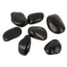 Kamienie polerowane Black Pebble III 30-50mm   do akwarium terrarium 10kg/OPAK