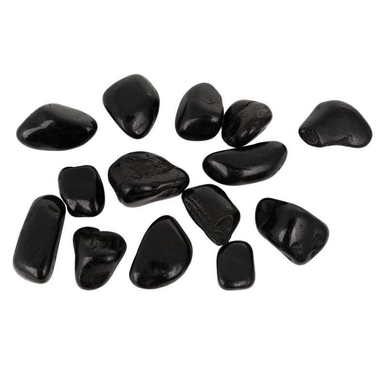 Kamienie polerowane Black Pebble IV 20-30mm do akwarium terrarium 10 kg/OPAK