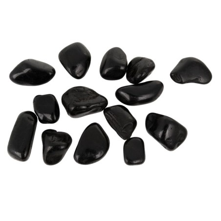 Kamienie polerowane Black Pebble IV 20-30mm do akwarium terrarium 10 kg/OPAK