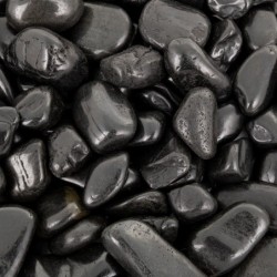 Kamienie polerowane Black Pebble IV 20-30mm do akwarium terrarium 10 kg/OPAK