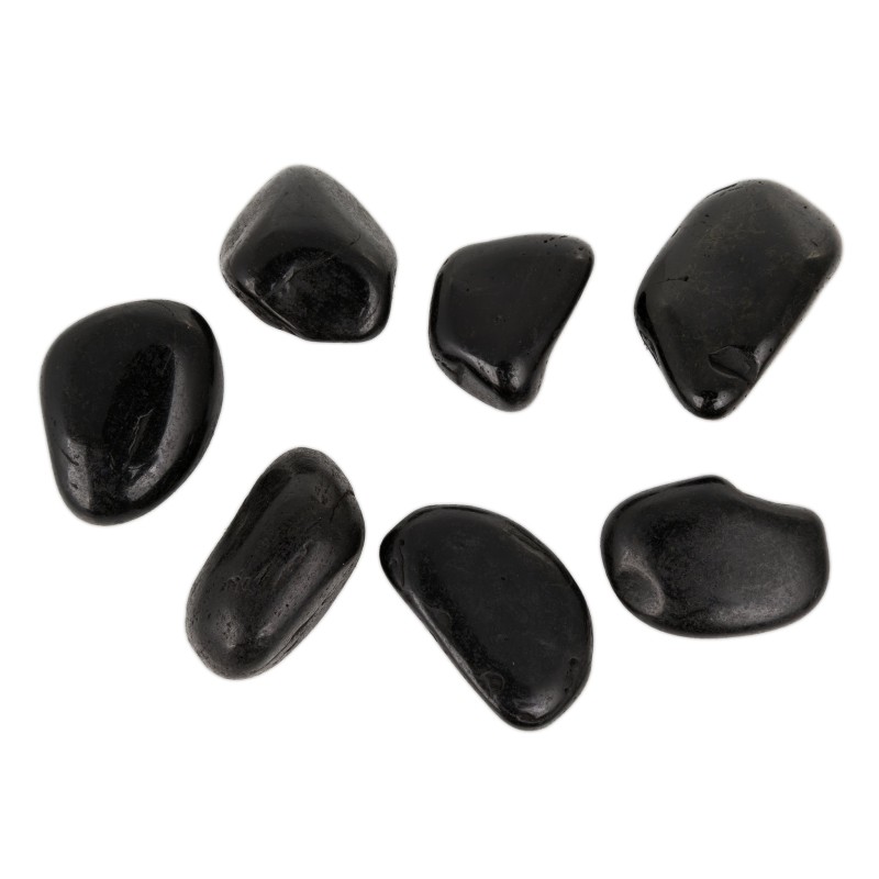 Kamienie polerowane Black Pebble IV 30-50mm do akwarium terrarium 10 kg/OPAK