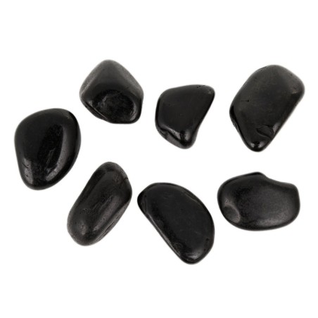 Kamienie polerowane Black Pebble IV 30-50mm do akwarium terrarium 10 kg/OPAK