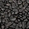 Kamienie polerowane Black Pebble 10-20 mm  do akwarium terrarium, 10kg/OPAK