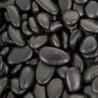 Kamienie polerowane Black Pebble 20-30 mm  do akwarium terrarium, 10kg/OPAK