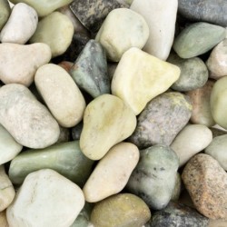 Kamienie polerowane Jade 50-80 mm do akwarium terrarium 10 kg/OPAK