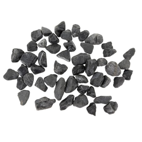 Kamienie kruszone Tumbled Black  8-12 mm    do akwarium terrarium 5kg/OPAK