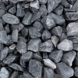 Kamienie kruszone Tumbled Black  8-12 mm    do akwarium terrarium 5kg/OPAK