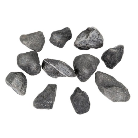 Kamienie kruszone Tumbled Black  20-30 mm    do akwarium terrarium 10 kg/OPAK