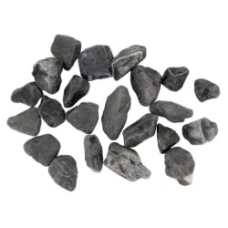 Kamienie kruszone Tumbled Black  20-30 mm    do akwarium terrarium 10 kg/OPAK
