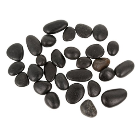 Kamienie polerowane Black Pebble II 10-20   do akwarium terrarium 5 kg/OPAK
