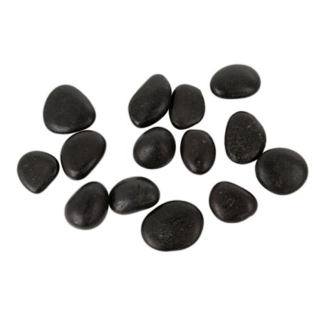 Kamienie polerowane Black Pebble II 30-50   do akwarium terrarium 10 kg/OPAK