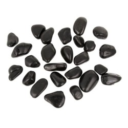 Kamienie polerowane Black Pebble III 10-20mm   do akwarium terrarium 10 kg/OPAK
