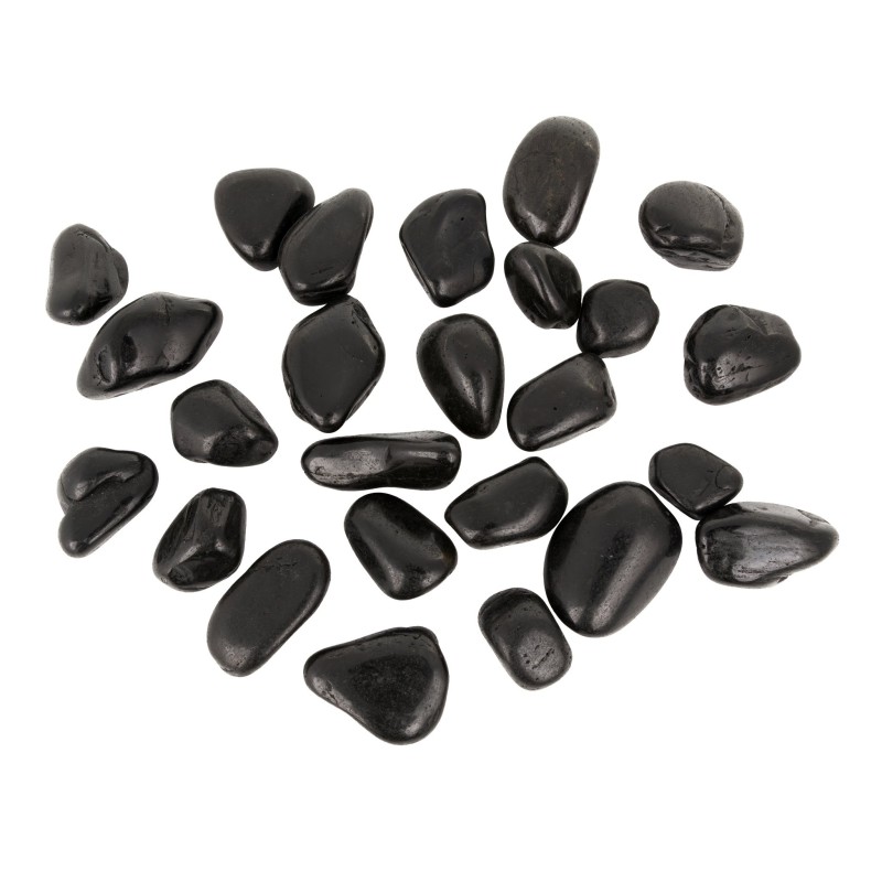 Kamienie polerowane Black Pebble III 10-20mm   do akwarium terrarium 10 kg/OPAK