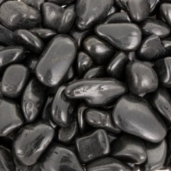 Kamienie polerowane Black Pebble III 10-20mm   do akwarium terrarium 10 kg/OPAK