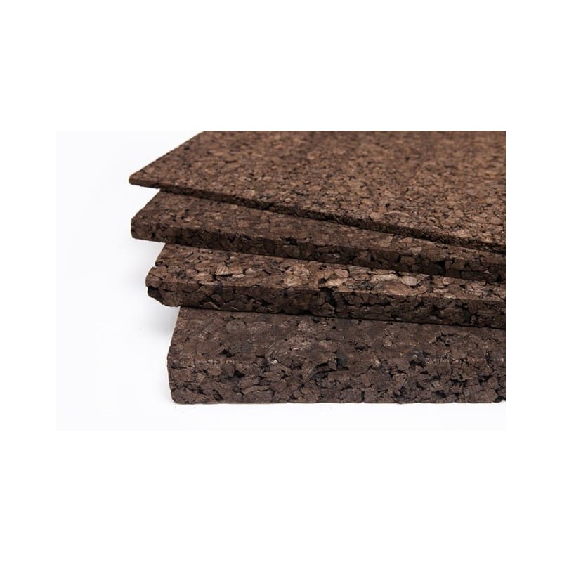 Tło do terrarium, Płyta korkowa ciemna 50x50x2 cm (kraj pochodzenia : Portugalia)