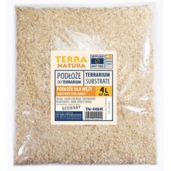 Podłoże do terrarium dla węży, świerkowe, odpylone (kraj pochodzenia : Niemcy)
