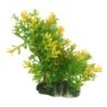 Aqua Natura,  roślina, do dekoracji akwarium, zielono-żółta, plastikowa, 12-18 cm , gęsta w drobne liście