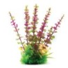Aqua Natura,  roślina, do dekoracji akwarium, fioletowa, plastikowa, 31 cm , długie łodygi i drobne liście