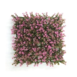 Aqua Natura,  roślina, do dekoracji akwarium, pudrowo-różowa, plastikowa, 25 cm x 25 cm , morski dywan