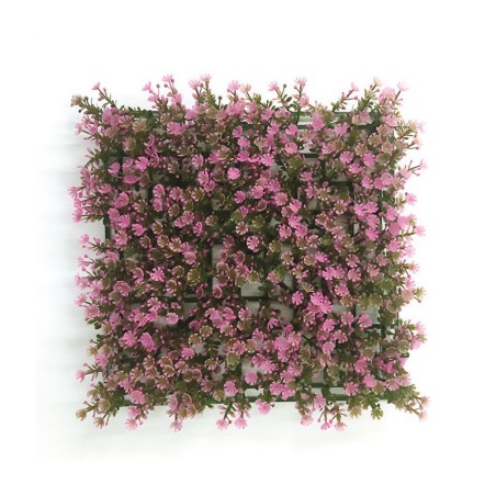 Aqua Natura,  roślina, do dekoracji akwarium, pudrowo-różowa, plastikowa, 25 cm x 25 cm , morski dywan