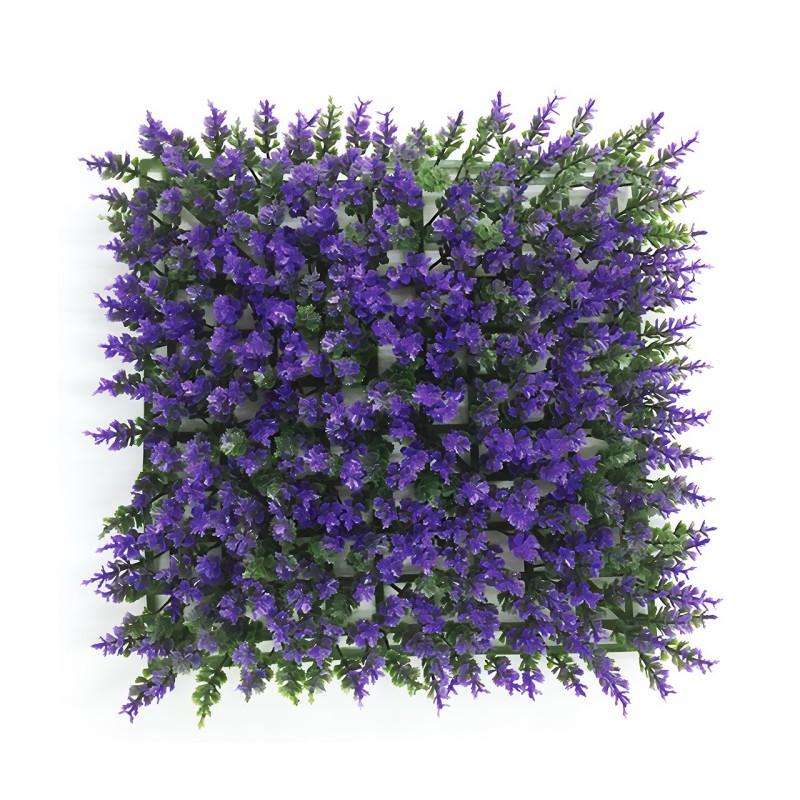 Aqua Natura,  roślina, do dekoracji akwarium, lawendowa, plastikowa, 25 cm x 25 cm , morski dywan