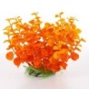Aqua Natura,  roślina, do dekoracji akwarium, żwo pomarańczowa, plastikowa, 12 cm , peperomia, szeroka