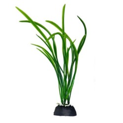 Aqua Natura,  roślina, do dekoracji akwarium, zielona, plastikowa, 18 cm , trawa paskowa