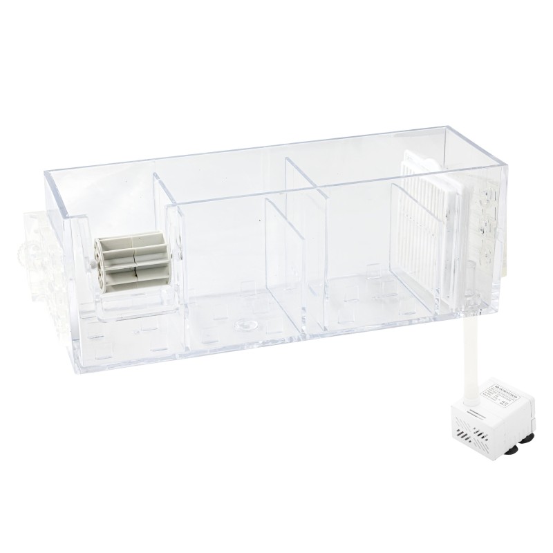 Aqua Natura, filtr górny, do akwarium, trzy komory, 242x105x80mm