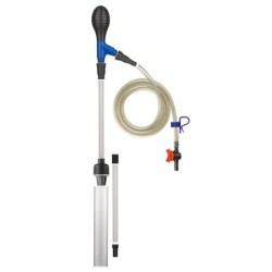 Aqua Natura, odmulacz do czyszczenia piasku w akwarium, przezroczysty, polipropylen, 5 x 66.5 cm, długość 230 cm