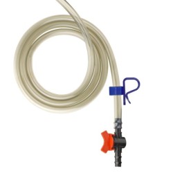 Aqua Natura, odmulacz do czyszczenia piasku w akwarium, przezroczysty, polipropylen, 5 x 66.5 cm, długość 230 cm