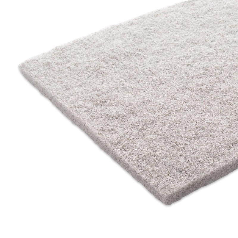 Aqua Natura, filtr gąbkowy, do usuwania amoniaku, złamany biały, gąbka poliestrowa, 254 x 457 x 10 mm