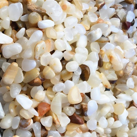 Aqua Natura, żwirek, do dekoracji akwarium, perłowy, kamyk naturalny, 4-6 mm, op.5kg