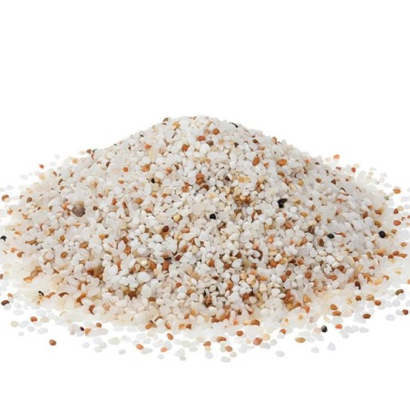 Aqua Natura, żwirek, do dekoracji akwarium, mix 5 kolorów, kamyk naturalny, 2-4 mm, op.5kg