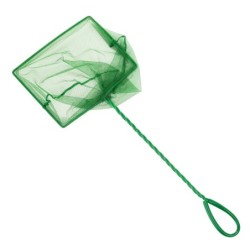 Aqua Natura,  siatka , do łapania ryb, zielona, PVC+tkanina siatkowa, 20 x 15 cm x 35 cm