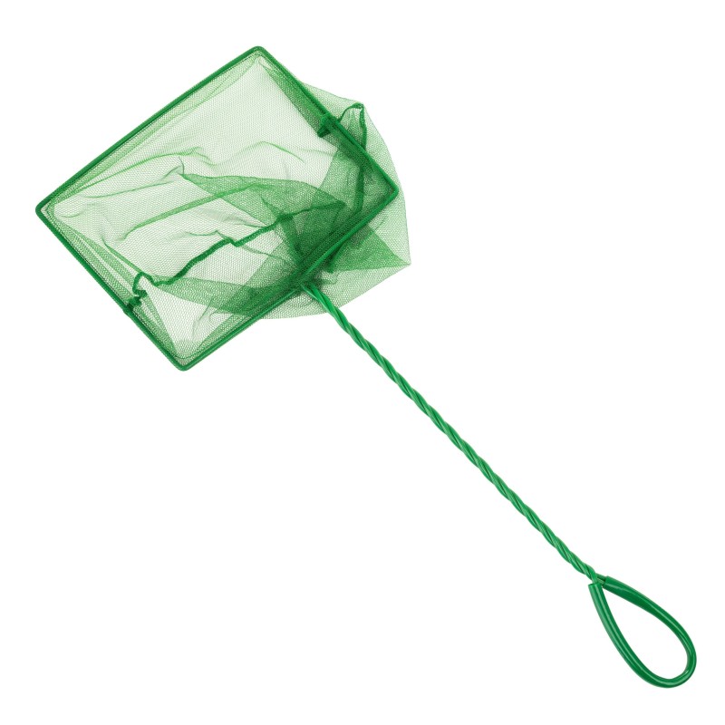 Aqua Natura,  siatka , do łapania ryb, zielona, PVC+tkanina siatkowa, 20 x 15 cm x 35 cm