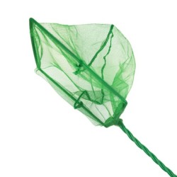 Aqua Natura,  siatka , do łapania ryb, zielona, PVC+tkanina siatkowa, 20 x 15 cm x 35 cm