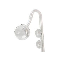 Aqua Natura, rurka wylotowa szklana, 18 x 16 x 5 cm, 64 g