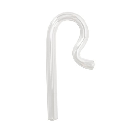 Aqua Natura, rurka wylotowa szklana, 20 x 13 x 3 cm, 40 g