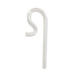 Aqua Natura, rurka wylotowa szklana, 15 x 7 x 10 cm, 20 g