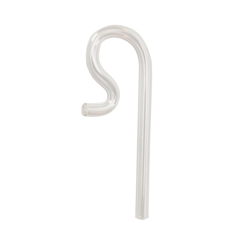 Aqua Natura, rurka wylotowa szklana, 15 x 7 x 10 cm, 20 g