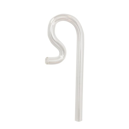 Aqua Natura, rurka wylotowa szklana, 15 x 7 x 10 cm, 20 g