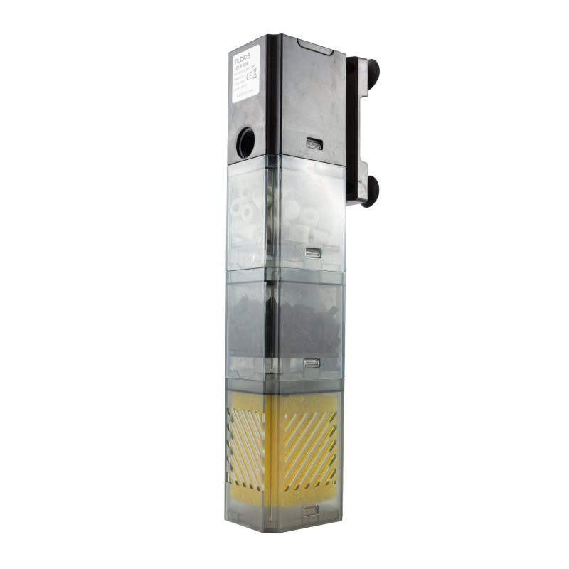 Aqua Natura,  filtr do akwarium, ABS+gąbka poliestrowa+węgiel+ceramika, 100x90x340 mm